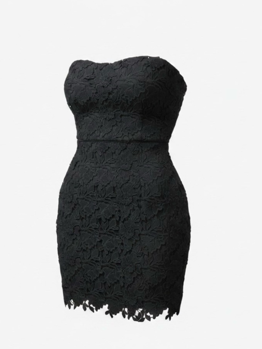Sam Edelman 3D Lace Strapless Dress, Size: 14 (NWT) MRSP $148